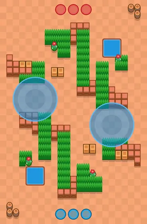 Abracadabra — Hot Zone map in Brawl Stars