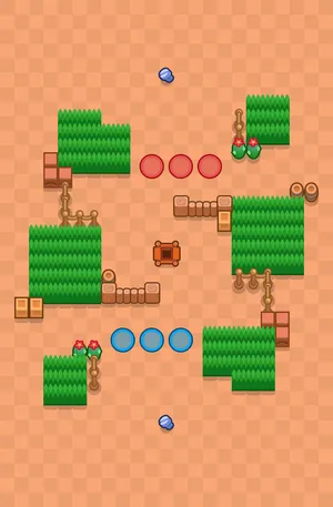 Backnet Bonanza — Super Ball map in Brawl Stars