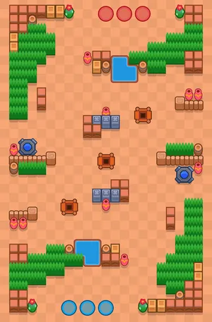 Brawl Starrgate — Treasure Hunt map in Brawl Stars