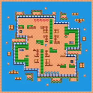 Brawlerverse — Knockout 5v5 map in Brawl Stars