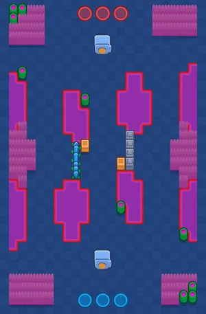 Bridge Too Far — Heist map in Brawl Stars