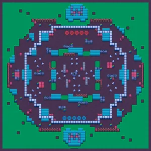 Copycat Carnival — Shadow Smash map in Brawl Stars