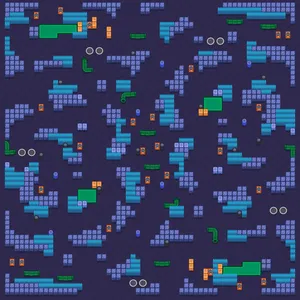 Core Of Orbit — Duo Showdown map in Brawl Stars