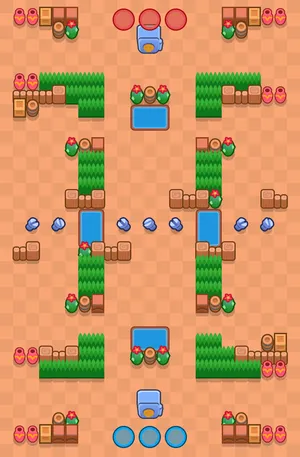 Fast Blast Alley — Safe Blast map in Brawl Stars