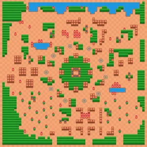 Feast Or Famine — Solo Showdown map in Brawl Stars