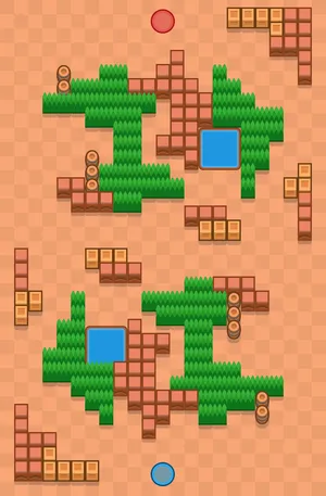 Flaring Phoenix — Duels map in Brawl Stars