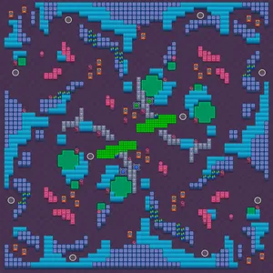 Gated Community — Solo Showdown map in Brawl Stars