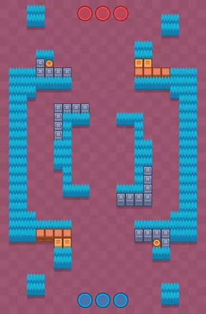 Gem Fort — Gem Grab map in Brawl Stars
