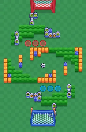 Grab The Moment — Brawl Ball map in Brawl Stars