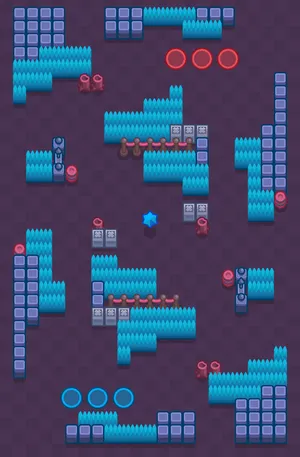 Hello Always Ends With A Goodbye — Wipeout map in Brawl Stars