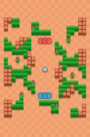 Jungle Ball — Volley Brawl map in Brawl Stars