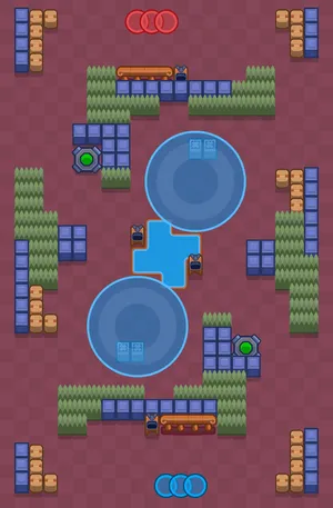 Just Another Race To Anywhere — Hot Zone map in Brawl Stars