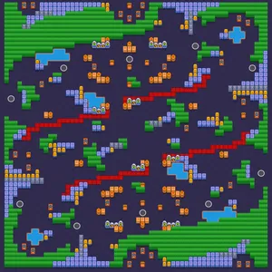 Kroket — Solo Showdown map in Brawl Stars