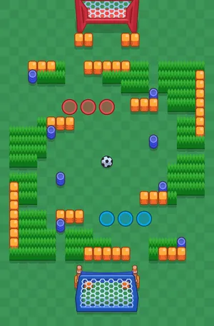 Match 1123581321 — Brawl Ball map in Brawl Stars