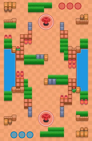 Million Dollars — Present Plunder map in Brawl Stars