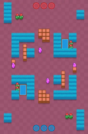 Picturesque — Gem Grab map in Brawl Stars