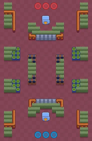 Pit Stop — Heist map in Brawl Stars