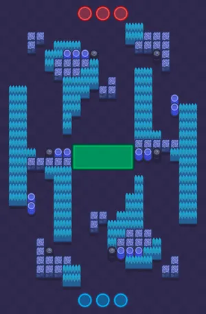Pound Of Mass — Wipeout map in Brawl Stars