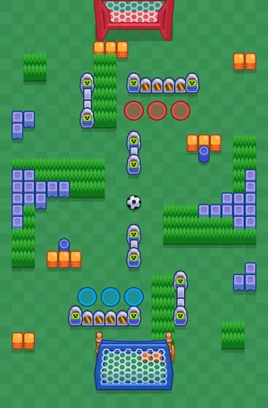 Priceless Cactus — Brawl Ball map in Brawl Stars