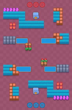 Safe Zone — Heist map in Brawl Stars