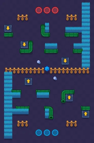 Side Hustle — Dodgebrawl map in Brawl Stars