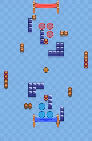 Slippery Showdown — Brawl Hockey map in Brawl Stars
