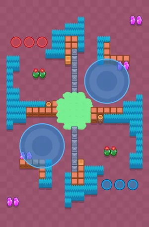 Tax Evasion — Hot Zone map in Brawl Stars
