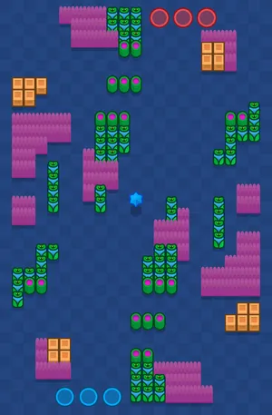 Think Ahead — Knockout map in Brawl Stars