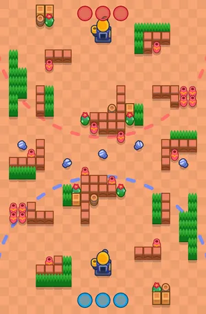Underworld Uprising — Spirit Wars map in Brawl Stars