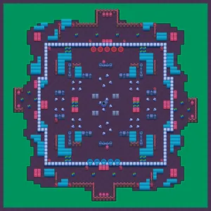 Web Of Shadows — Shadow Smash map in Brawl Stars