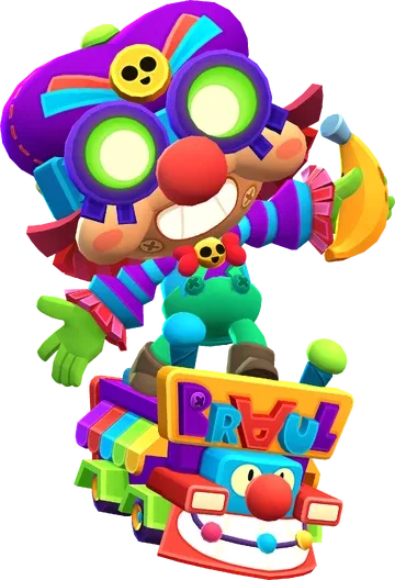 Carl skin Crazy Clown