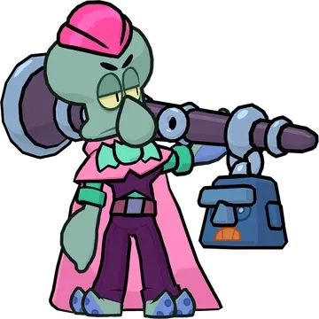 Mortis skin Pink Squidward